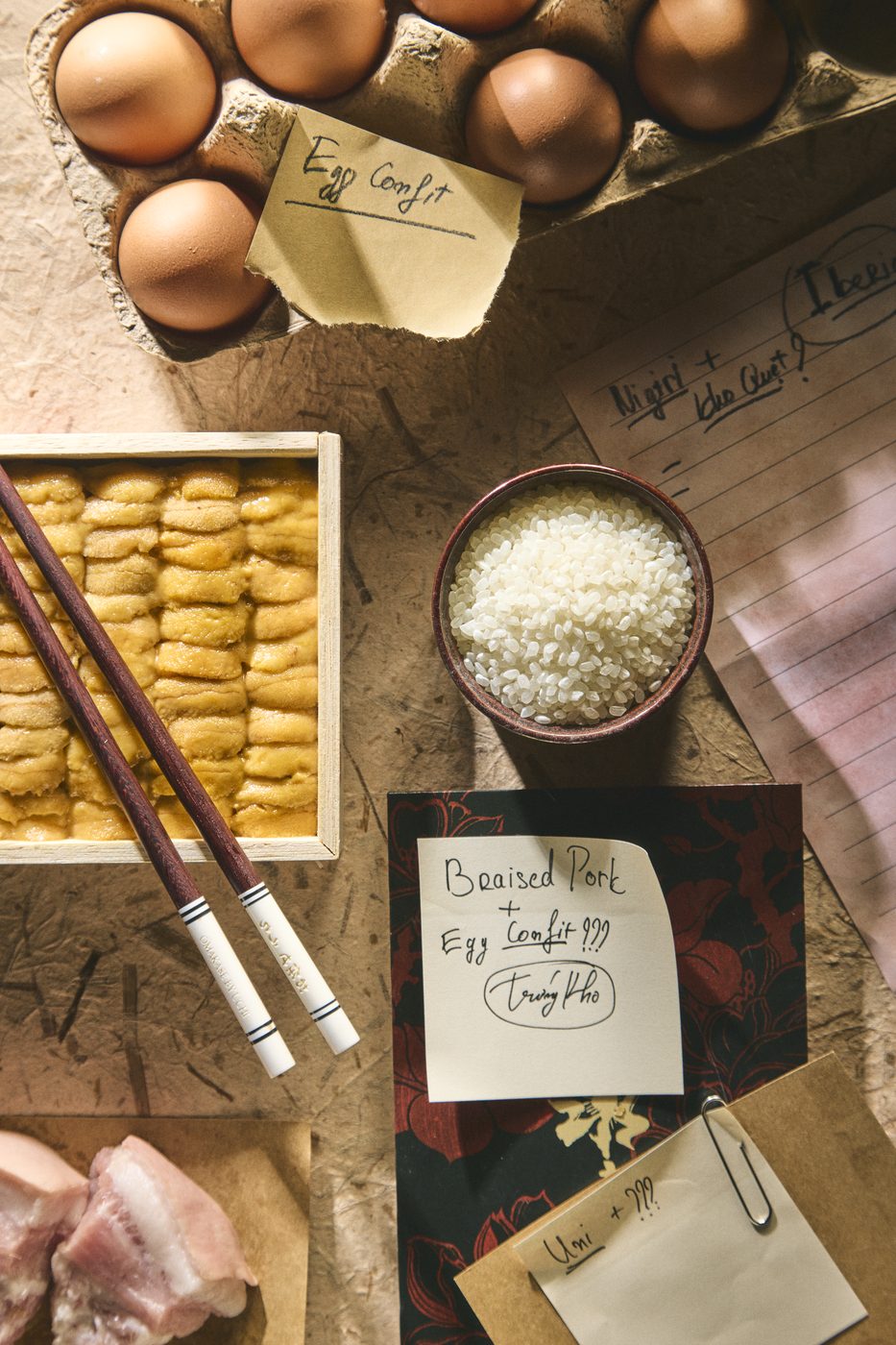 Kitchen Lab — nguyên liệu theo mùa