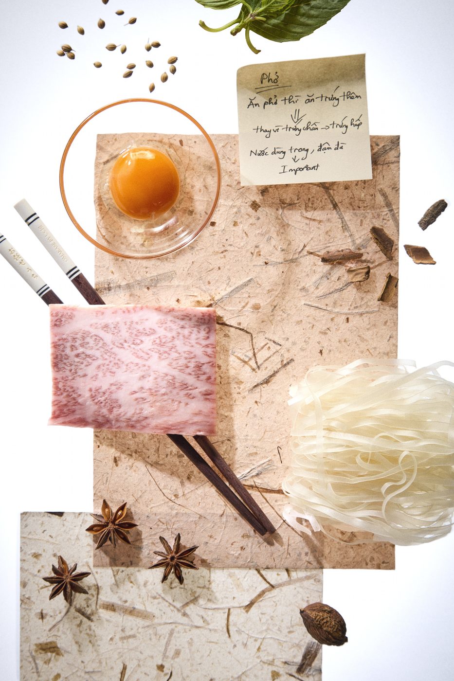 Kitchen Lab — nguyên liệu & thử nghiệm